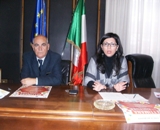 Un momento della conferenza stampa