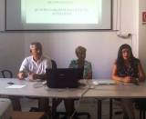 Un momento della conferenza stampa