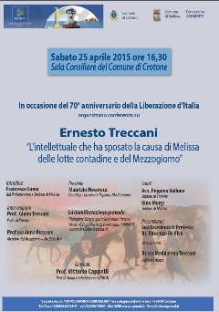 Convegno su Ernesto Treccani