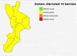 Avviso Allerta Meteo Protezione Civile Regionale