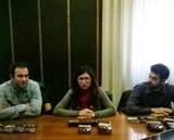Un momento della conferenza stampa