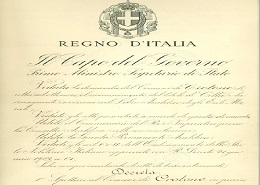 Il documento che assegna il titolo di città a Crotone
