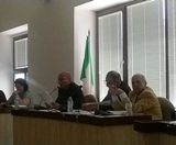 Un momento del Consiglio Comunale