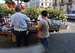 Un momento dei controlli