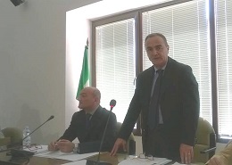 Il presidente del Consiglio Comunale Serafino Mauro