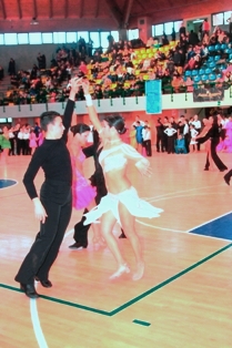 Danza sportiva al Palamilone