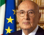 Il presidente Giorgio Napolitano