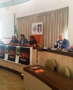 Un momento della conferenza stampa