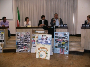 Un momento della conferenza stampa