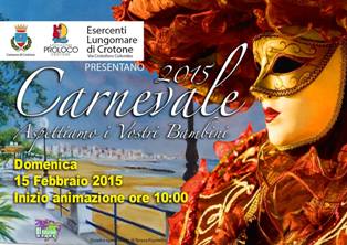 Carnevale 2015 sul lungomare cittadino