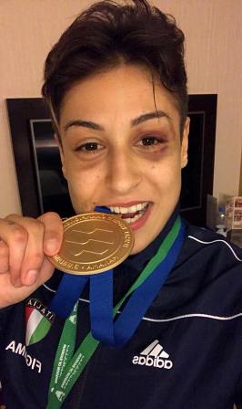 La campionessa del mondo Fabiana Giampà