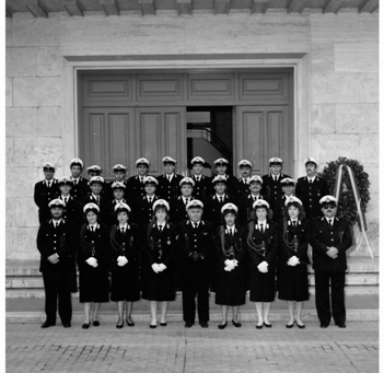 Una foto d'epoca del Corpo di  Polizia Municipale  (ringraziamo Christian Palmieri per la foto)