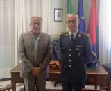 Il sindaco Vallone ed il colonnello Cozzoli