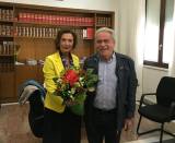 Il saluto alla dottoressa Teresa Mansi