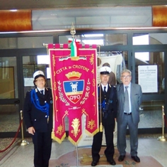 Gonfalone città di Crotone