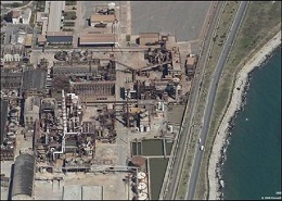 L'ex area industriale di Crotone