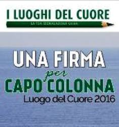 Evento per Capo Colonna luogo del cuore