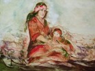 Un quadro dell'artista