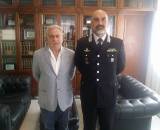 Il sindaco Vallone ed il colonnello Iacono