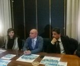 Un momento della conferenza stampa