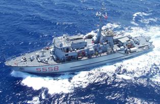 Il cacciamine della Marina Militare "Crotone"