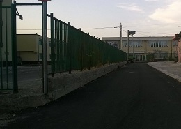 La strada nel quartiere Acquabona