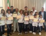 Un momento della cerimonia