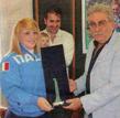 Giuseppina Macrì con il Sindaco Vallone