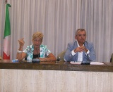 Un momento della conferenza stampa