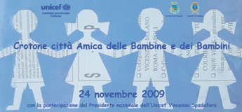 Crotone città amica dei bambini