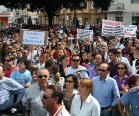 La manifestazione del 3 ottobre