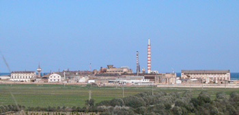 L'area industriale di Crotone