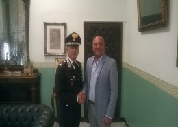 Il colonello Gagliano e il sindaco Pugliese