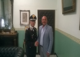 Il colonello Gagliano e il sindaco Pugliese