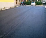 Uno degli interventi nell'area di via Libertà