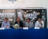Un momento della conferenza stampa