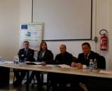 Un momento della conferenza stampa
