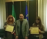 Un momento della cerimonia