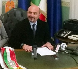 Il sindaco Pugliese