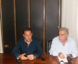Un momento della conferenza stampa