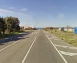 Un tratto della strada statale 106