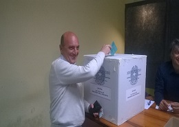 Il neo presidente della Provincia Ugo Pugliese