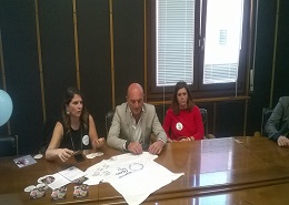 Un momento della conferenza stampa