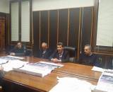 Un momento della conferenza stampa