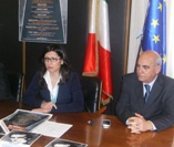 Un momento della conferenza stampa