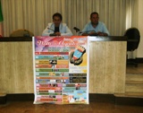 Un momento della conferenza stampa