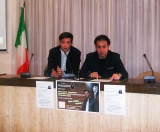 un momento della conferenza stampa