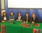 Un momento della conferenza stampa