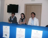 Un momento della conferenza stampa