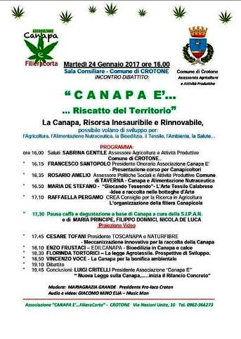 Convegno Canapa è